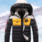 Gian | Gefütterte Winterjacke Herren mit Kapuze