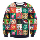 Nino | Weihnachtspullover Herren Santa-Elf Motiv