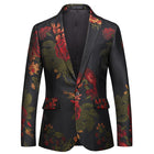 Paul | Slim Fit Sakko Jacquard Blazer Herren