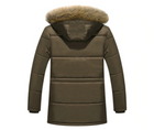 Aaron | Herren Daunenjacke Winter mit Kapuze
