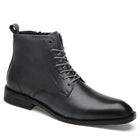 Livio | Hoher Herren Lederstiefel für den Winter