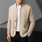 Leon | Herren Cardigan mit Knopfleiste