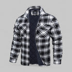 Alwin | Herren karierte Flanell Hemdjacke