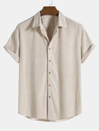 Rafael | Camisa oversize de manga corta con cuello