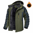 Lian | Men's hooded winter jacket, windproof