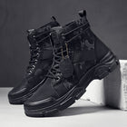 Louis | Camouflage Herrenstiefel Casual mit niedrigem Absatz
