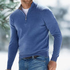 Manfred | Herren Strick Pullover mit Zip
