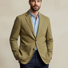 Dietmar | Cortavientos blazer de algodón para hombre