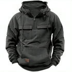 Balduin | Herren monochromer Hoodie mit Kapuze