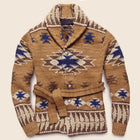 Cord | Herren schwerer Jacquard Pullover