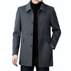 Lambert | Herren Business Mantel knielang