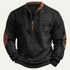 Bjorn | Herren Half-Zip Pullover mit Patch