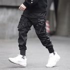 Marlon | Herren Cargo Jogginghose mit Riemendetails