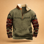 Matteo | Herren Pullover mit Reißverschlusskragen