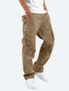 Men's Cargo Pants with Loose Fit Flap Pockets and Adjustable Legs | Cargo Pants