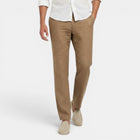 Anton | Men’s Straight-Leg Linen Trousers