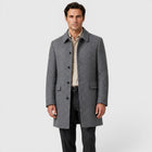 Markus | Men’s wool coat with a classic collar