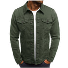 Roland | Men's Denim Jacket with Button Placket