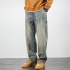 Renze | Herren Jeans im Washed-Look mit weitem Bein