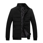 Dominik | Men's lined winter jacket with zipper