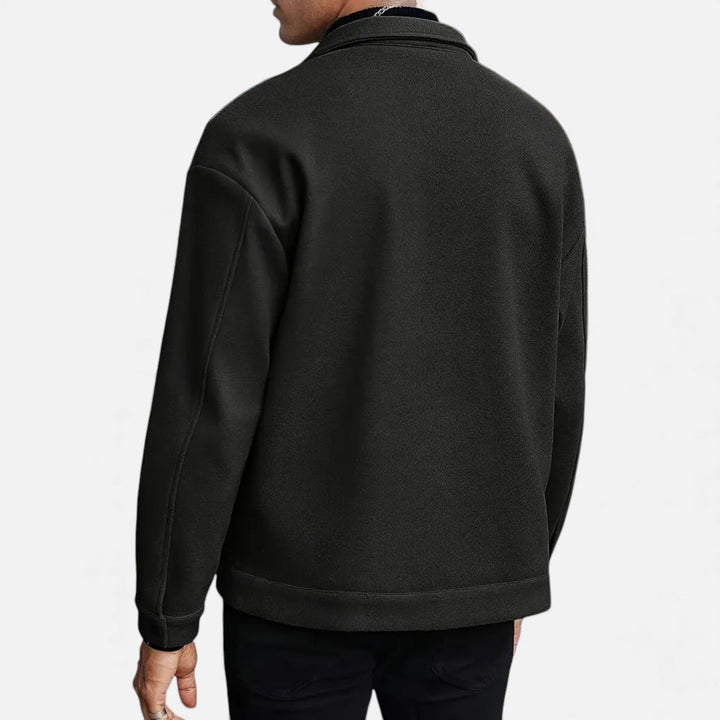 SwissFellas Herren Freizeitjacke, lässiger Casual-Stil