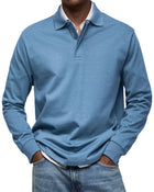 Wilhelm | Men's Long-Sleeve Polo for Everyday Wear