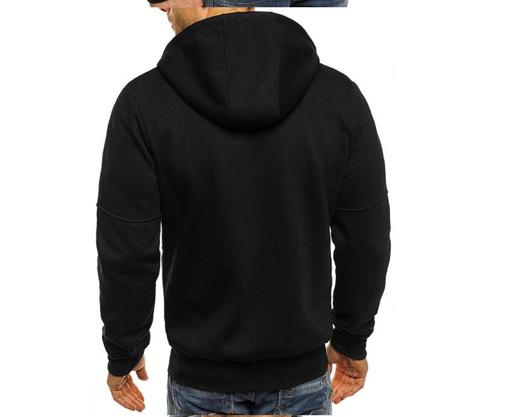 Herren Kapuzenjacke Camouflage mit Reissverschluss