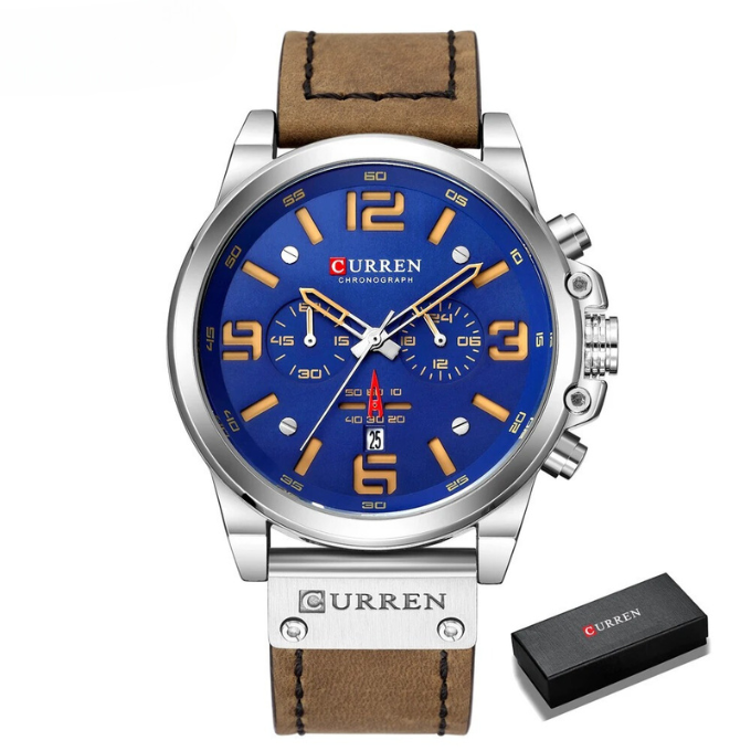 Hudson | Herren Armbanduhr mit rundem Zifferblatt