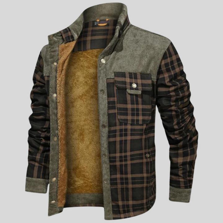 Modische Karojacke für Herren – Warm & Stilvoll