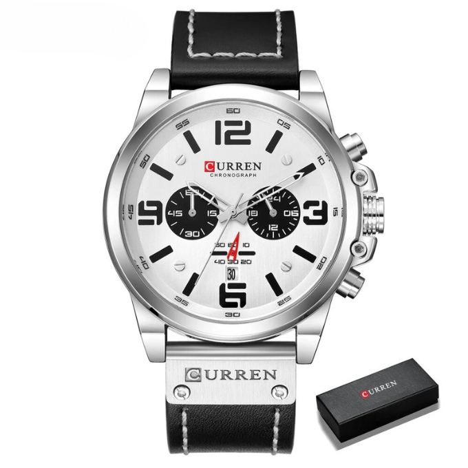 Hudson | Herren Armbanduhr mit rundem Zifferblatt