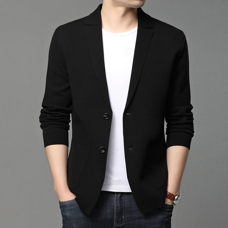 Herren Blazer im Slim Fit mit Anzugkragen
