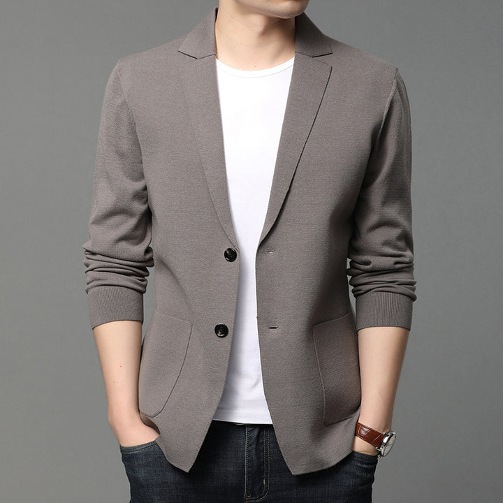 Herren Blazer im Slim Fit mit Anzugkragen