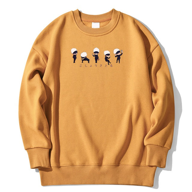Herren Sweatshirt mit Grafik-Print und Rundhals