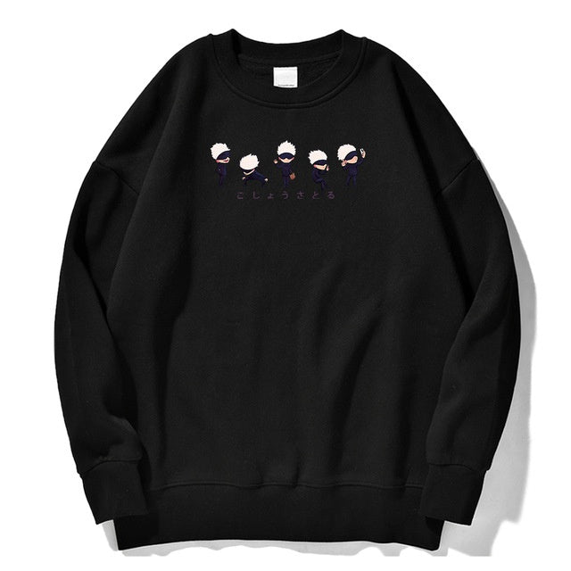 Herren Sweatshirt mit Grafik-Print und Rundhals
