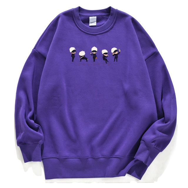 Herren Sweatshirt mit Grafik-Print und Rundhals