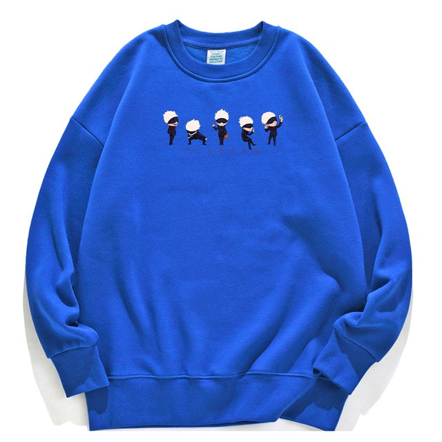 Herren Sweatshirt mit Grafik-Print und Rundhals