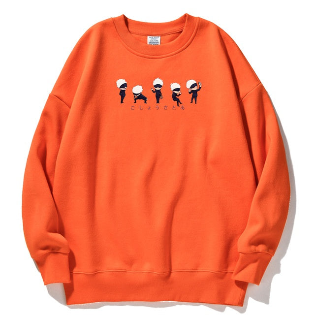 Herren Sweatshirt mit Grafik-Print und Rundhals