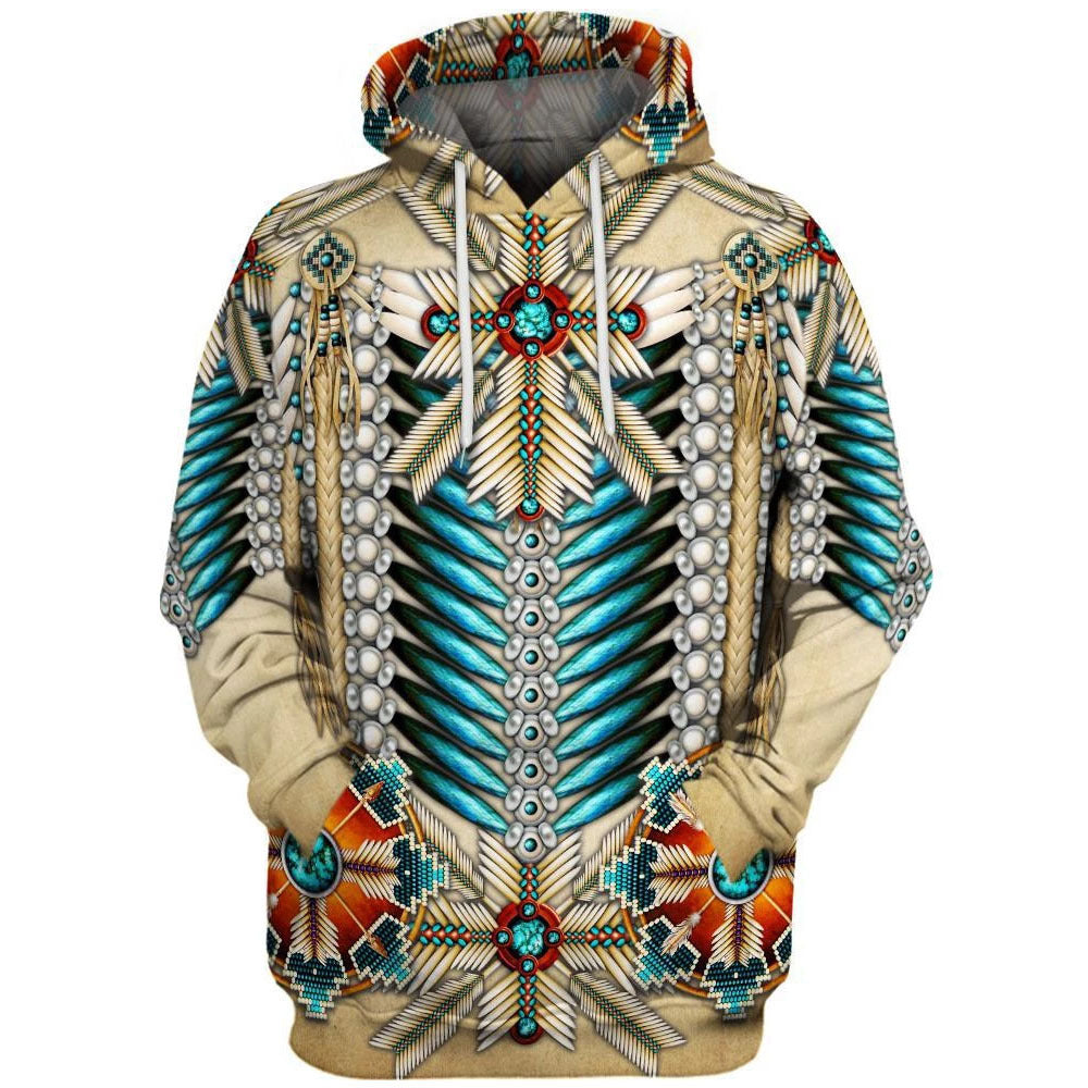 Herren Kapuzenpullover mit Digitaldruck und Kapuze