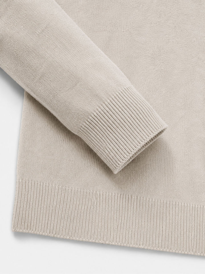 Hugo | Herren Merino Pullover mit Reißverschluss