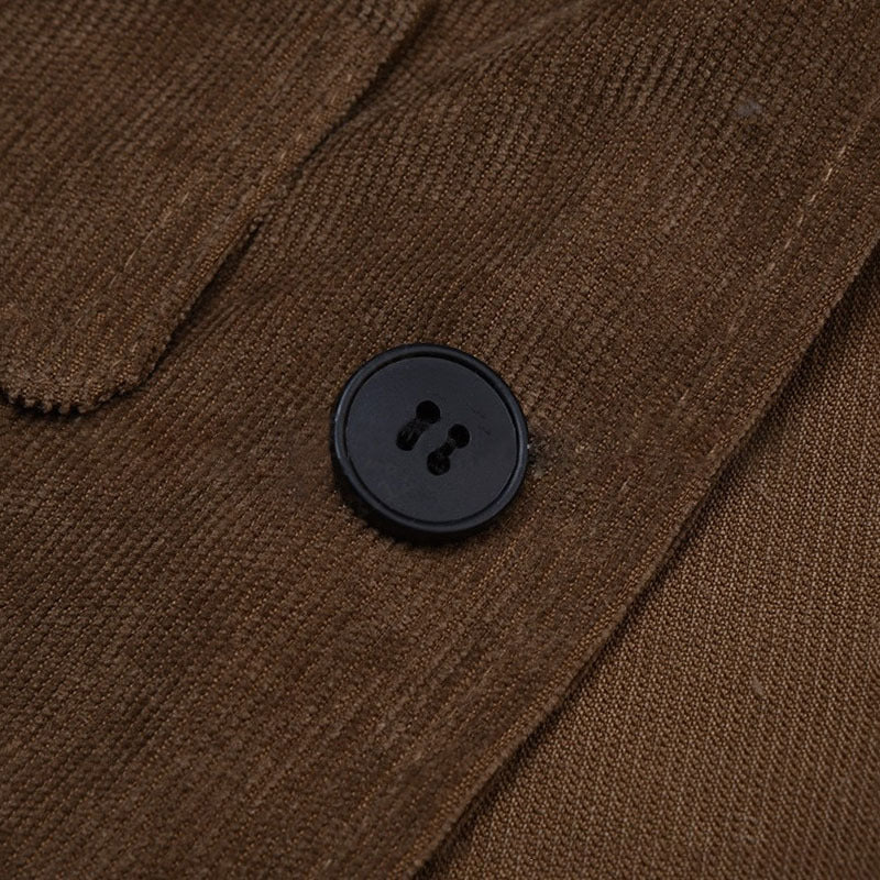 Herren Cordjacke im Casual-Stil für den Winter
