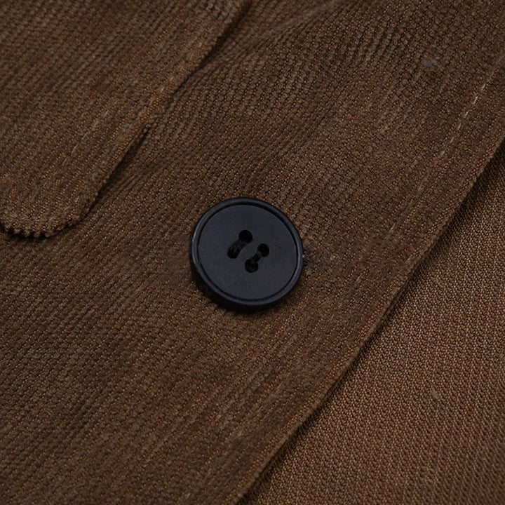 Herren Cordjacke im Casual-Stil für den Winter