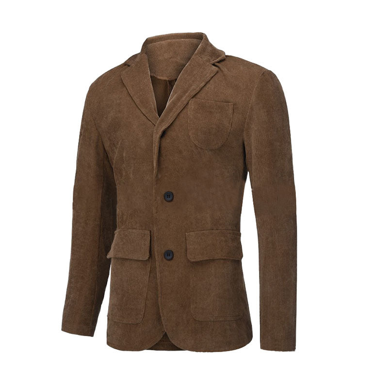 Herren Cordjacke im Casual-Stil für den Winter