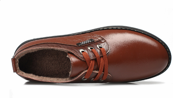 Business Casual Schuhe für Herren mit runder Kappe
