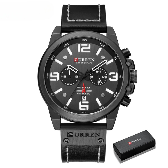 Hudson | Herren Armbanduhr mit rundem Zifferblatt