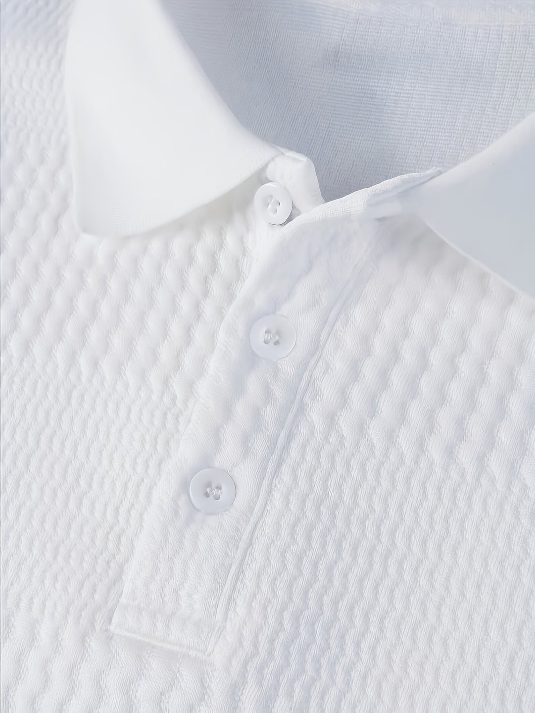 SwissFellas Herren Strick Poloshirt mit Langarm und Rippenstruktur, schmale Passform