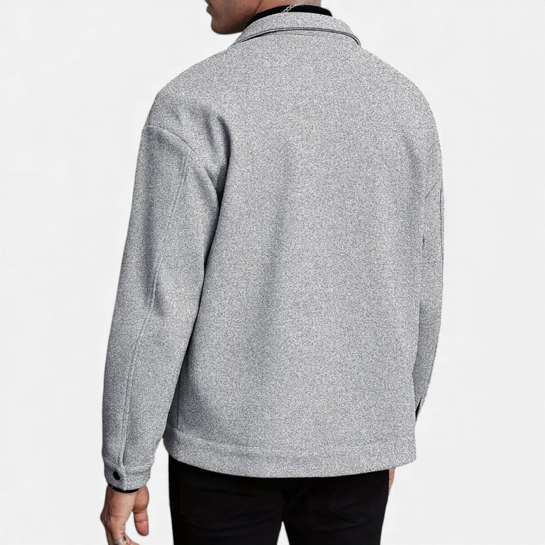 SwissFellas Herren Freizeitjacke, lässiger Casual-Stil