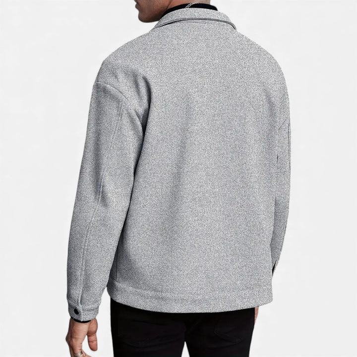 SwissFellas Herren Freizeitjacke, lässiger Casual-Stil