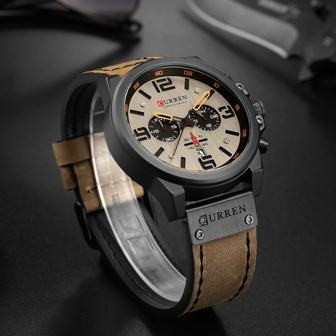 Hudson | Herren Armbanduhr mit rundem Zifferblatt