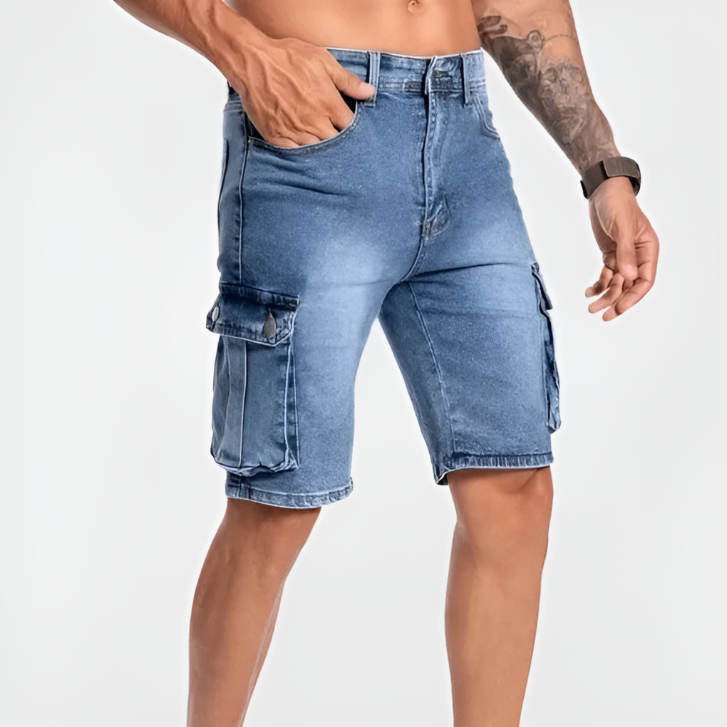 Erik | Cargo Bermuda mit Seitentaschen