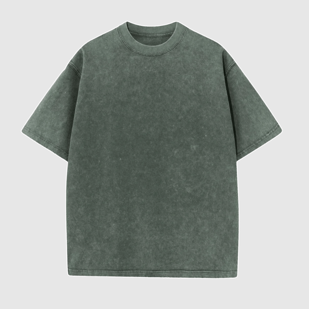 Victor | Oversize T-Shirt im Washed Look